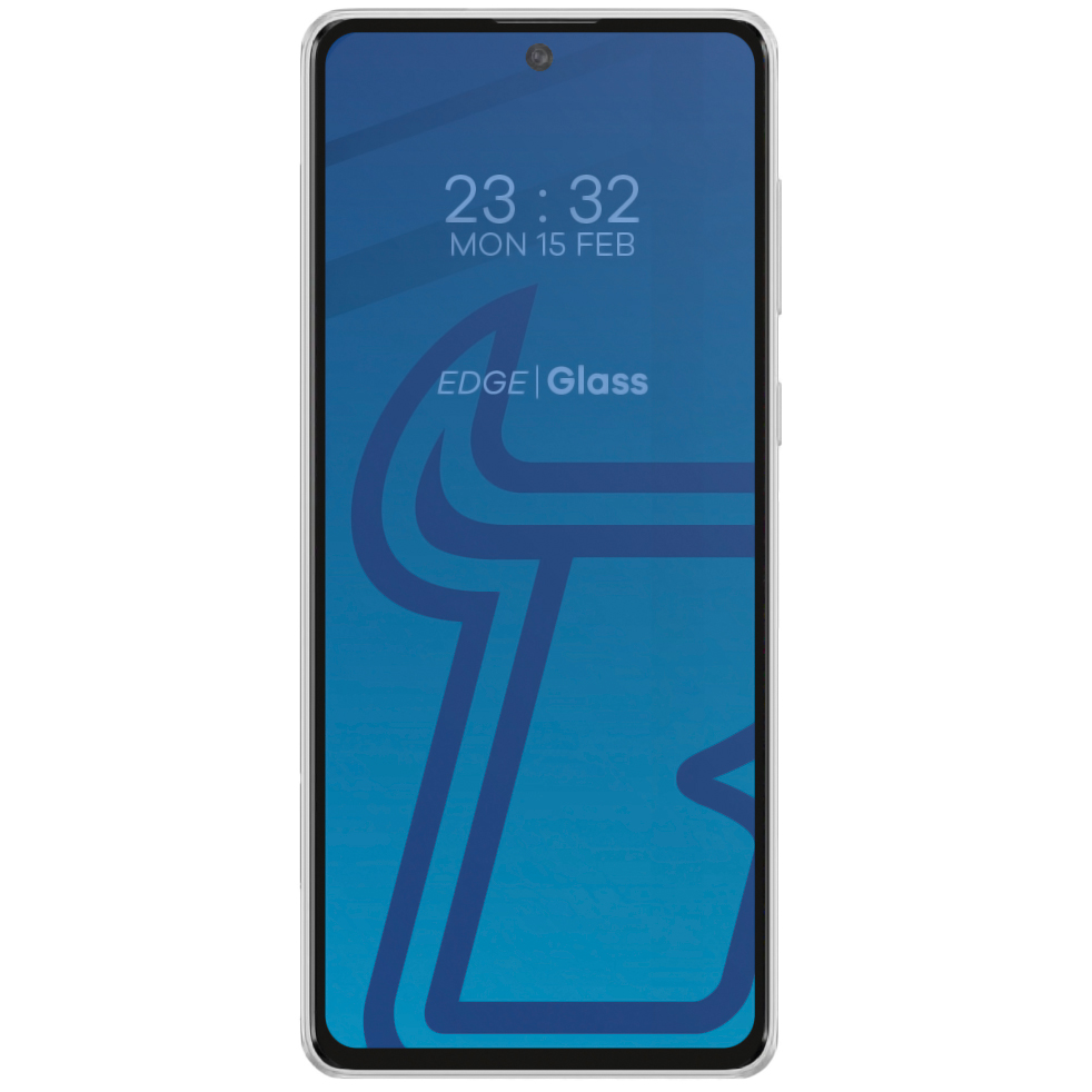 Szkło hartowane Bizon Glass Edge dla Galaxy A73 5G, czarne.